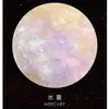 Papelería japonesa y coreana Serie Planeta Creativo Notas adhesivas redondas desprendibles Cuaderno pequeño Notas de oficina N veces