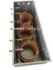 Enfriador Industrial Bobina de Refrigeración Evaporador Púrpura Intercambiador de Calor de Transmisión Tanque de Agua Disipador de Calor 3P5P10P-60HP