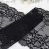 Tanglong Encaje Elástico Suave y Liso Estilo Retro para Ribete de Pestañas 26cm Textiles de Encaje para Ropa Interior