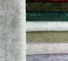 Tela de chenilla para sofá, Tela gruesa de color sólido, Funda de terciopelo para sofá, Tela para cojines, Venta al por mayor de fabricante en stock