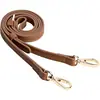 Alça de Couro Genuíno de Vaca Texturizado para Bolsa Transversal de Uso Diário Acessórios para Bolsa DIY Alça Transversal de Ombro Único 2cm de Largura Alça de Ombro