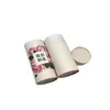 Latas de Papel Cilíndricas Ecológicas Personalizadas com Ilustração de Rosa da Fábrica de Origem, Disponíveis em Vários Tamanhos para Embalagem de Presente de Aromaterapia, com Possibilidade de Impressão de Logo
