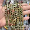 8mm Piedra Natural Cristal Ágata Cruz Cuentas Sueltas Pulsera DIY Collar Accesorios de Joyería Cuentas Semi-Terminadas Mayoreo