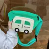 Nueva Bolsa Infantil Niños y Niñas Dibujos Animados Coche Bolsa de Pecho Monedero de Moda Bebé Exterior Ocio Bolso Cruzado