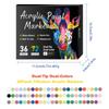 Los 240 Marcadores Acrílicos de Doble Punta y Doble Color Más Vendidos de Amazon Bolígrafos de Dibujo Suaves para Niños Set de Papelería Bolígrafos para Graffiti