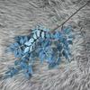 Hojas Artificiales de Glicinia para Decoración de Bodas, Guía de Pasillo, Arreglo Floral para Techos Altos, Colgante de Pared de Fondo, Flores Especiales