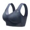 Sutiã esportivo sem costura de seda gelada transfronteiriço roupa íntima sem fio feminino suporte para os seios top tubo sexy push-up anti-queda