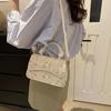 2026 Bolso Cuadrado Pequeño de un Solo Hombro Nuevo y Elegante Bolso de Moda Simple para Mujer Bolso Cruzado Estético Casual con Personalidad