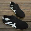 Zapatos Blancos Casuales con Cordones de Venta Caliente Transfronterizos Suela Suave Fondo Plano Zapatos de Entrenamiento Alemanes Talla Grande Bloque de Color Zapatos de Mujer Ligeros Zapatos para Correr