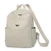 2026 Nuevo Estilo de Diseño de Alta Gama para Viajes Diarios Mochila de Doble Hombro para Mujer Tela de Nailon Ligera Alto Valor Estético Mochila de Viaje