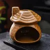 Soporte de Cerámica Transfronterizo para Quemar Madera Peruana Bandeja Creativa para Quemar Salvia Chimenea Pequeña Quemador de Incienso Decoración del Hogar
