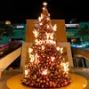 3- 50m Marco grande Árbol de Navidad hecho a medida Decoración exterior para centros comerciales navideños Iluminación de proyecto para check-ins en redes sociales