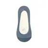 Calcetines Invisibles para Mujer, Estilo Delgado de Verano, Seda de Hielo, Antidesgarro, Calcetines Bajos Tipo Barco, Algodón Absorbente de Sudor, Antideslizantes, Talón Antideslizante, Calcetines para Tacones Altos