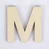 Letras mayúsculas inglesas de madera DIY 26 letras virutas de madera manualidades accesorios para decoración del hogar accesorios para sesión de fotos