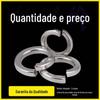 Direto da fábrica aço inoxidável 304 arruela de mola GB93 arruela elástica arruela de pressão especificações completas M1.6/3 ~ M36
