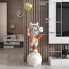Figura Grande de Astronauta para Sala de Estar, Mueble de TV Grande de Pie, Entrada, Junto al Sofá, Decoración de Lámpara de Astronauta Cielo Estrellado