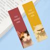 30 Marcadores de Livro Originais de Gatinho Lendo Simples para Diário de Mão Material Criativo Literário Marcadores de Livro de Papel para Leitura Estilo Ins Podem ser DIY