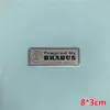 Adecuado para Pegatinas de Coche Mercedes-Benz Clase C Clase E Glc Gla Glb Pegatinas Decorativas de Metal Logo de Coche Amg Placa de Nombre Brabus Logo de Aluminio
