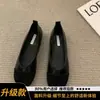 Zapatos planos para mujer, mocasines de slip-on poco profundos, nuevo estilo primavera y otoño 2025, zapatos Mary Jane de slip-on en estilo vintage