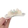 Tiara Coroa de Princesa Grampo de Cabelo Laço Infantil Grampo Superior Super Fada Acessórios de Cabelo para Meninas Acessórios de Cabelo Fofos da Moda