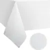 Toalha de Mesa Descartável com Padrão de Pedra, Impermeável e à Prova de Óleo, para Restaurantes, Festas, Toalha de Mesa Retangular, Transfronteiriça, Ecológica, para Uso Doméstico