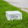 Lámpara de Ladrillo de Hielo Solar Transfronteriza Impermeable para Exteriores Decoración de Patio Subterráneo Diseño de Patio Pequeño Jardín Lámpara de Atmósfera Cubo de Hielo