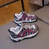 Tênis casuais infantis, leves e respiráveis para o outono, sapatos de trilha para exterior para meninos, sapatos de sola macia para meninas, tênis 'dad shoes' da moda para crianças