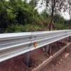 Barrera Ondulada de Tres Olas Doble Ola Galvanizada por Inmersión en Caliente Placa de Doble Onda Anticolisión Viga Corrugada Barandilla de Acero Barandilla de Carretera