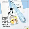 Portatarjetas de oso de dibujos animados para comercio exterior, anticaída, adecuado para tarjetas de comedor de estudiantes, gafetes de control de acceso, funda protectora, venta al por mayor desde el fabricante