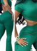 2024 Estilo Europeu e Americano Primavera Roupas Femininas Moda Sexy Decote Redondo Sem Costas Justo Levanta Bumbum Cor Sólida Macacão Micro Puxado Esportivo