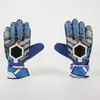 Luvas de Goleiro de Futebol Profissionais Antiderrapantes de Látex Protetoras para os Dedos Resistentes ao Desgaste para Treinamento de Jovens e Adultos