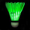 Os fabricantes fornecem grandes clientes LED cor luminosa badminton variedade de escolha resistente para jogar bola de treinamento noturno