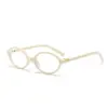 Montura de Gafas del Mismo Estilo de Zhang Yuanying, Versión Coreana, Retro, Versátil, Gafas Lisas para Mujer, Versión Retro Estilo Nerd
