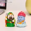 Estátua Guardiã do Zodíaco Chinês, Zhong Kui Deus da Riqueza, Decoração de Mesa de Bodhisattva, Adorno de Mesa Cultural e Criativo de Guan Yu Fofo