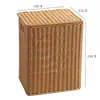 Cesta de Lavandería Estilo Nórdico con Tapa, Contenedor Grande para Ropa Sucia para Baño, Cesto de Lavandería por Wan Hongzhi