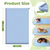 Tapete de Silicona Lavable a Máquina para Comida de Mascotas con Bordes Elevados, Adecuado para Perros Grandes y Hogares con Múltiples Mascotas, Fábrica de Tapetes para Tazones de Perros y Gatos