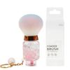 Punto Transparente Colorido Pincel de Maquillaje Individual Pincel para Polvo de Manicura Cabeza de Hongo Pincel Grande para Polvo Suelto Herramienta de Belleza Pincel de Maquillaje