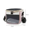 Bolsa de transporte portátil e respirável para animais de estimação pequenos, bolsa de transporte para animais de estimação com estampa de leopardo para cobras, lagartos, esquilos voadores, geckos e outros répteis