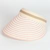 Ins celebridade da internet estilo francês elegante respirável renda de pérola chapéu de sol vazado feminino viagem férias rabo de cavalo sem topo chapéu de sol