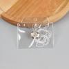 Portatarjetas Transparente de PVC Bolsa de Plástico Bolsa para Accesorios de Ropa Bolsa para Accesorios de Pesca Bolsa de Empaque para Señuelos de Pesca Gancho Serigrafía