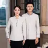 Ropa de Trabajo de Limpieza Verano Corta Femenina Habitación de Huéspedes de Hotel Limpiador Traje PA Tía de la Propiedad Otoño Manga Larga Masculino