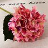 Hortensia simulada, Flores artificiales para camino, Sala de estar en casa, Arco de decoración para boda, Hortensia de flor simulada, Venta al por mayor de flores falsas