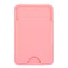 Funda para teléfono móvil pegatina trasera tarjetero cubierta logotipo sistema fijo impresión adhesivo trasero para teléfono móvil autoadhesivo tarjeta paquete de tarjetas clip para identificación mayoreo