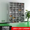 Gabinete de Zapatos de Acero Inoxidable Taller de Purificación Libre de Polvo Taburete para Cambiarse de Zapatos Vestidor de Laboratorio Gabinete de Zapatos de un Solo Lado Casillero con Múltiples Compartimentos