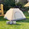 Mesa y Silla Plegables para Exteriores Juego de Tres Piezas Juego de Cinco Piezas Puesto Portátil para Picnic Mesa Enrollable de Acero al Carbono Juego de Mesa para Acampar