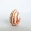 Fábrica Fuente Caramelo de Leche Miel Pequeña Huevo de Maquillaje Belleza Patrón de Mármol Color Mixto Forma de Gota de Agua Maquillaje Huevo de Maquillaje Esponja