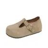 Zapatos Birkenstock Mary Jane de Suela Gruesa para Mujer 2026 Nuevos de Primavera Zapatos Birkenstock de Cobertura Total con Aumento Oculto de Altura Mary Jane Planos