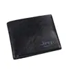 Carteira Masculina de Comércio Exterior Curta Macia Casual de Couro Carteira Personalizada para Jovem Estudante Amostra Drop Shipping
