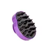 Estilo Calabaza Cepillo Masajeador de Silicona Cepillo para Champú Dragado de Meridianos Cuidado de la Salud Baño Cepillo de Baño Belleza Cuidado del Cabello Cepillo Peine de Silicona