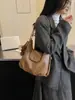 2026 Nuevo Bolso Retro de Hombro Plisado para Mujer, Gran Capacidad, Piel Suave, Bolso de Axila, Bandolera Versátil, Bolso Tote para el Trabajo